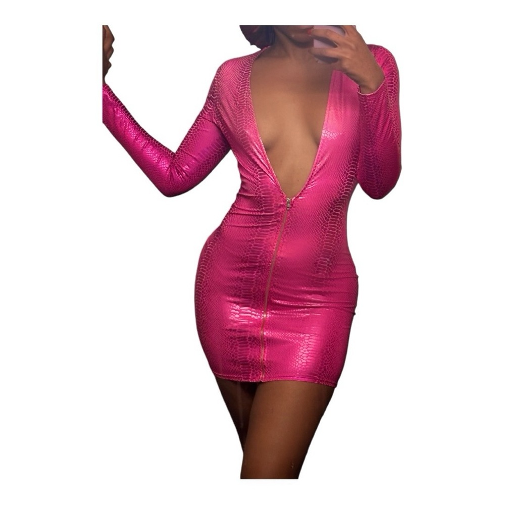 “Bubblegum Luxury” Mini dress